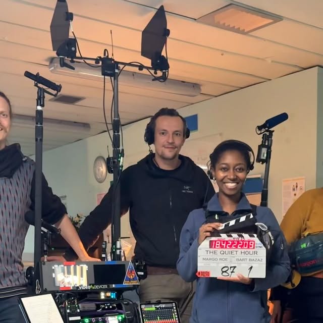 On set - production sound