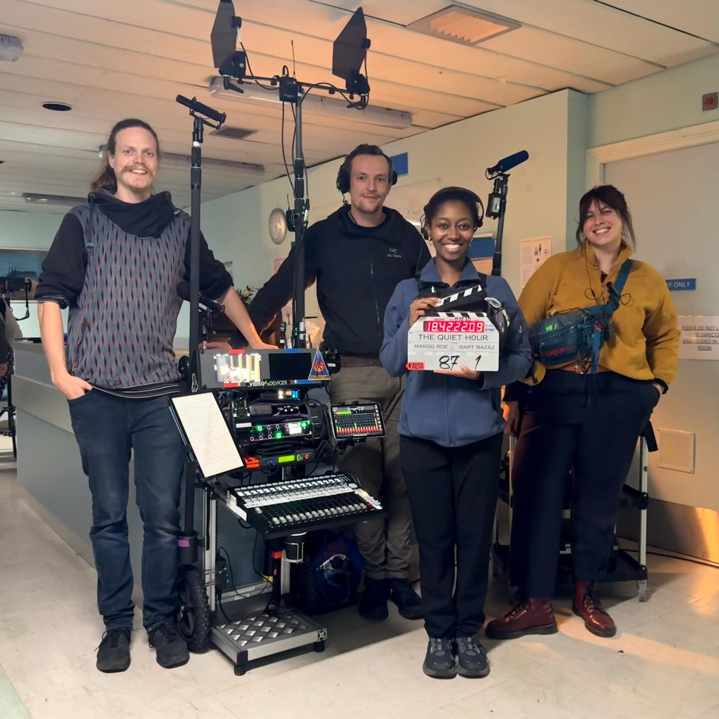 Sven Mattes — sound crew on set