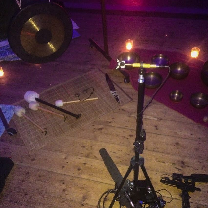 Sound recording setup